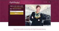 Desktop Screenshot of flightattendantdating.com