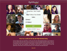 Tablet Screenshot of flightattendantdating.com